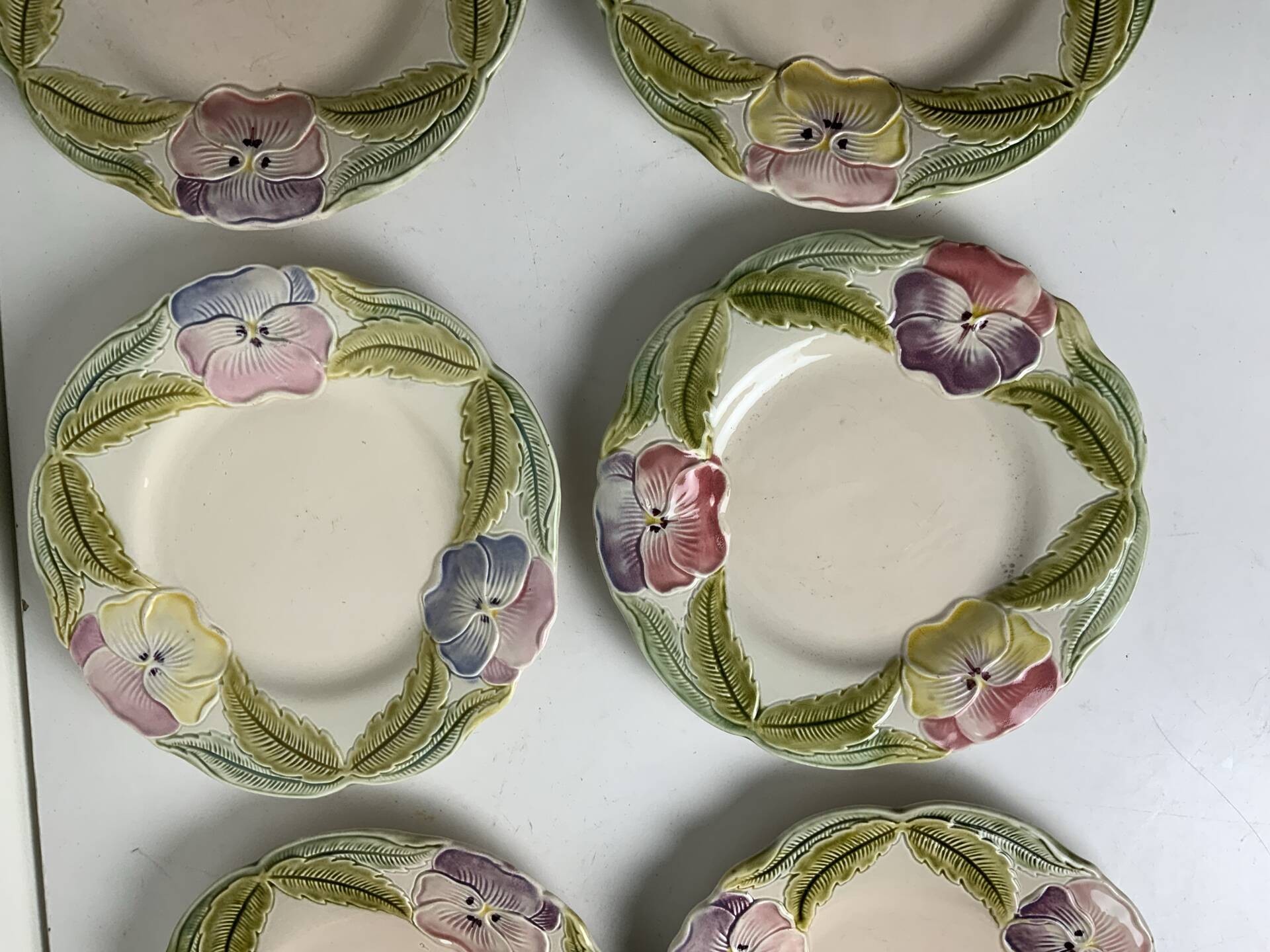 Slipware plates