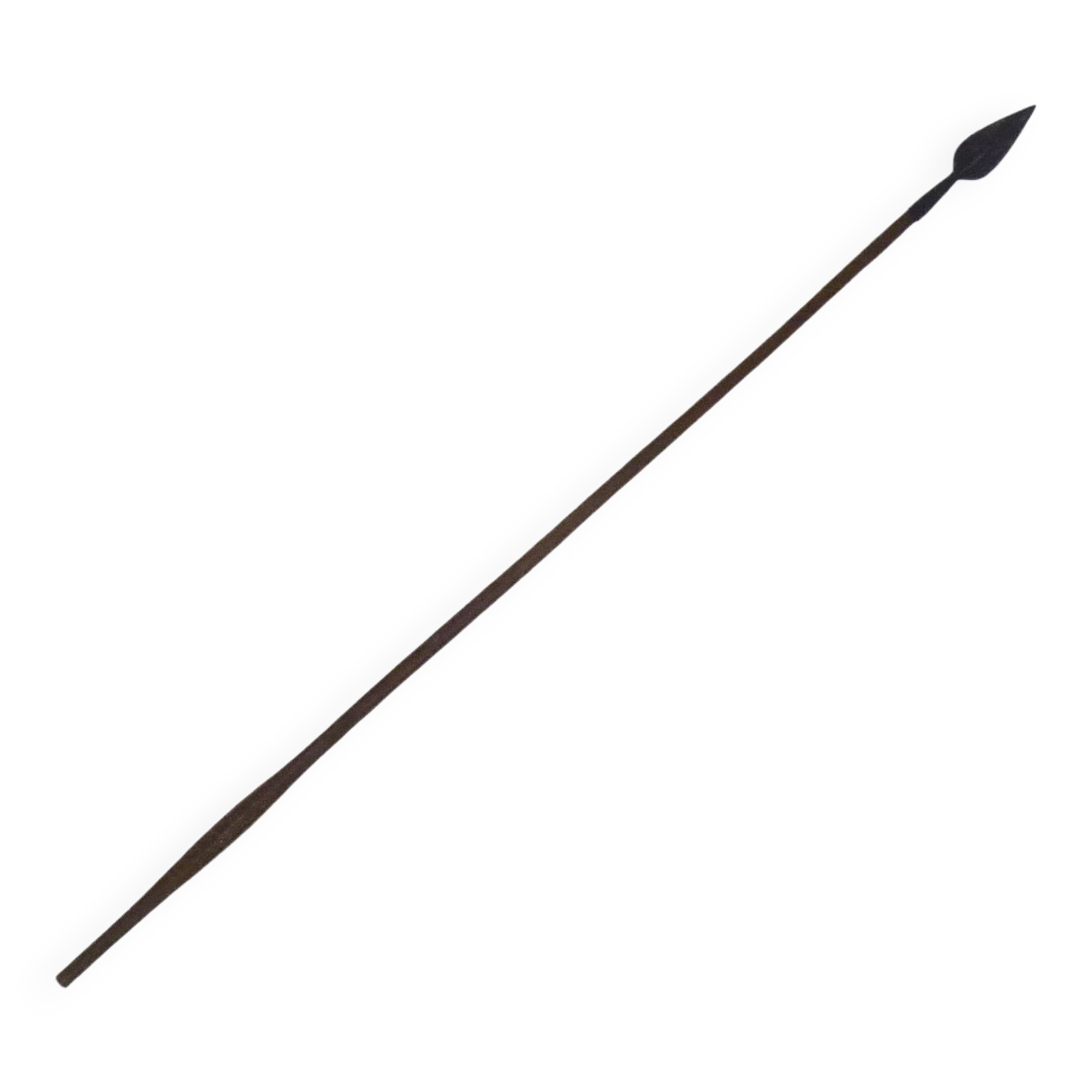 African tribal art. Spear tip. African spear. Gabon. 70s