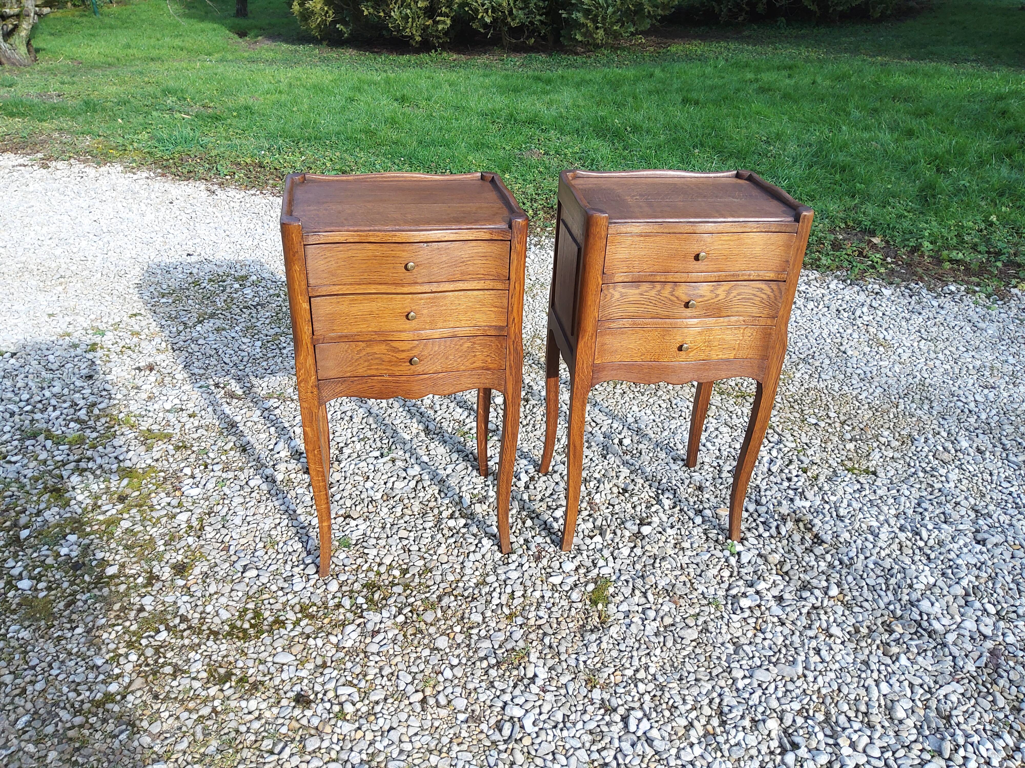 L XV bedside tables