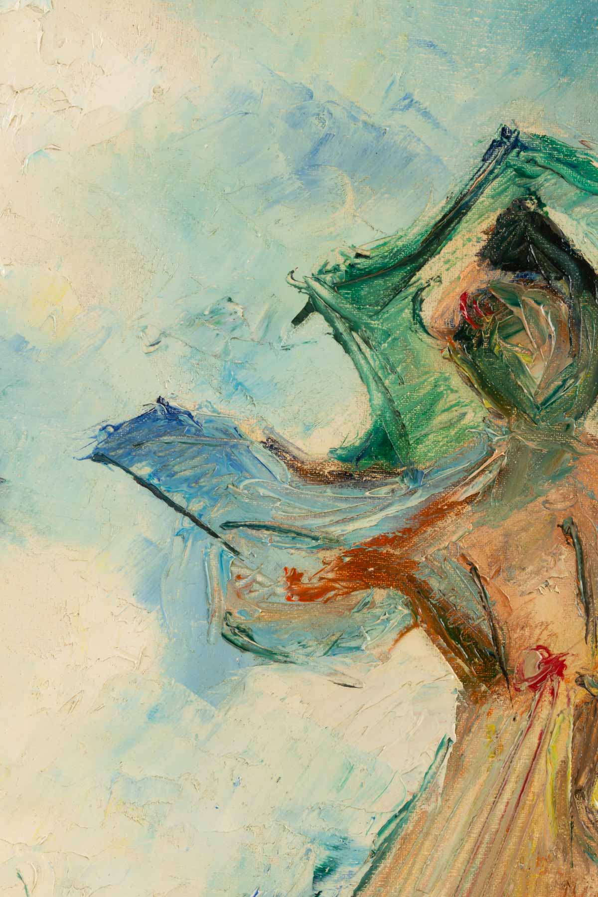 Post-Impressionist painting by Ch. Arnaud.