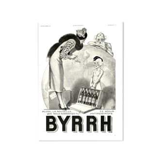 Vintage poster 30s BYRRH