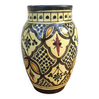 Vase marocain en céramique