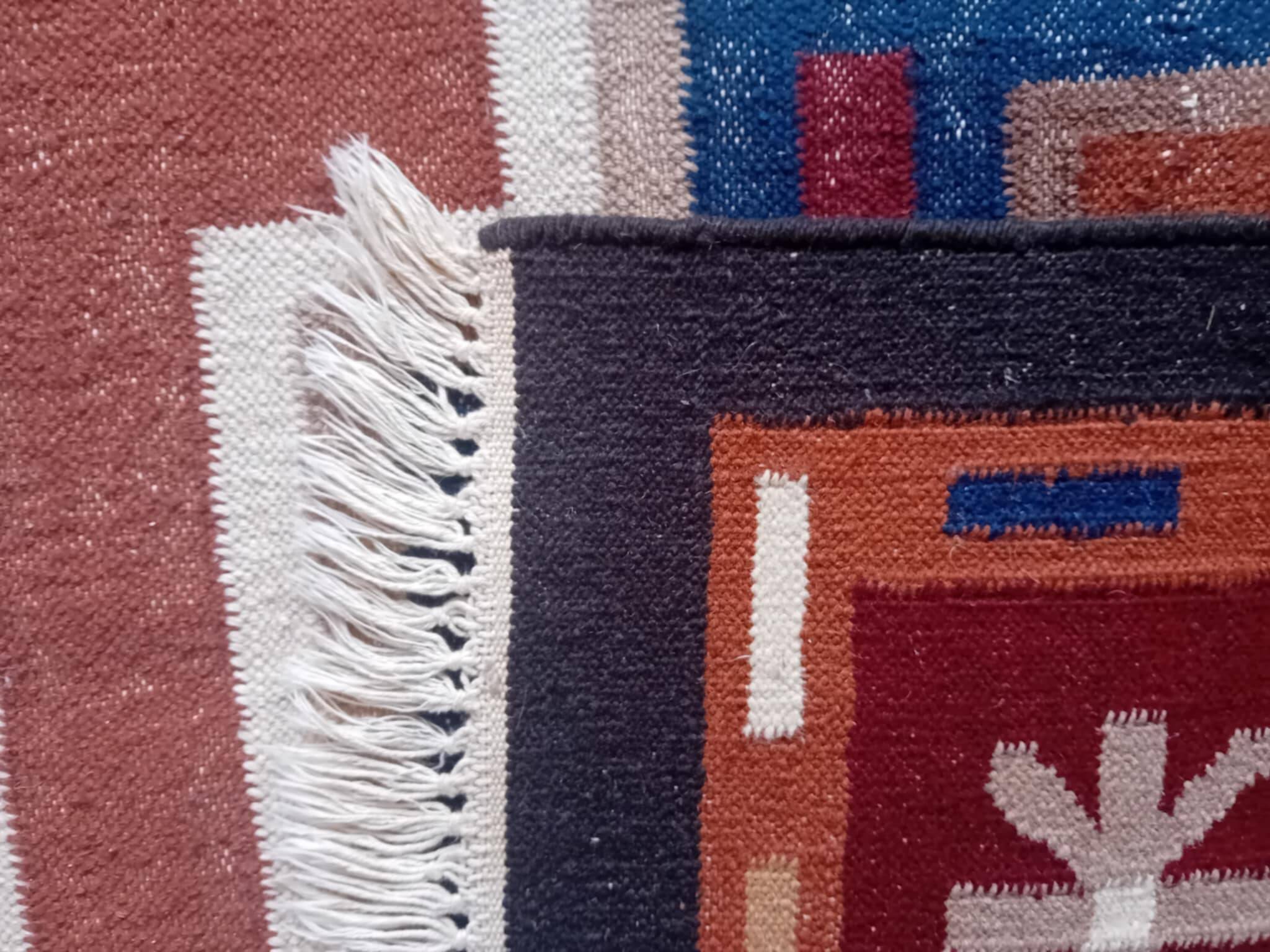 Handmade Indo-Caucasian Kilim 287x203cm