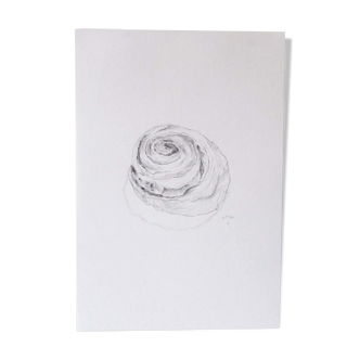 Hazelnut Roll No.2 - Original signed design