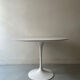 White tulip design table by Eero Saarinen for Knoll International, 1970