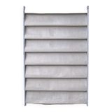 Jean Prouvé mid-century Cameroon sliding shutterroom divider
