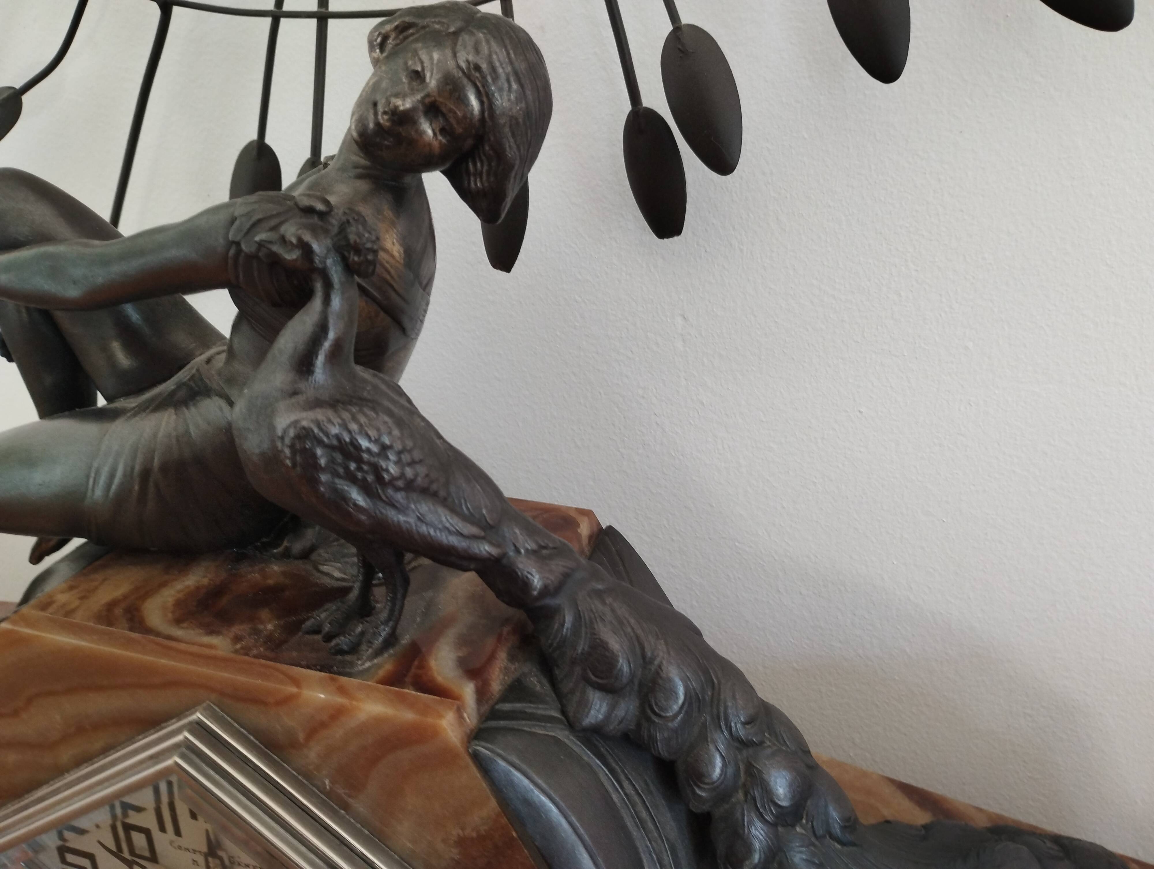 Art deco pendulum works