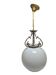 Lampe suspendue vintage, Pologne, années 1960