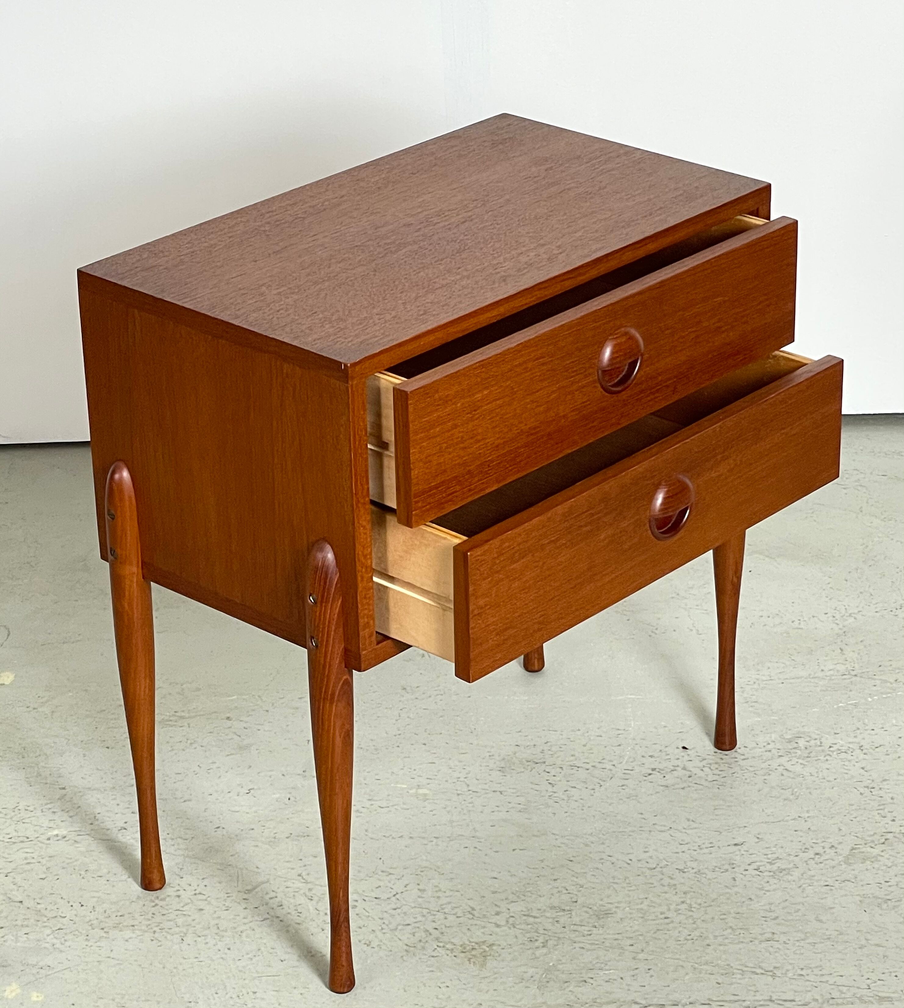 Small Danish Teak Chest of drawers 1960s