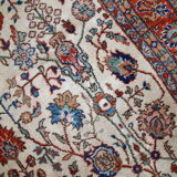 Carpet vintage Persian Mashad done hand 210x334cm 1950 s
