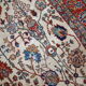 Carpet vintage Persian Mashad done hand 210x334cm 1950 s