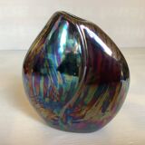 Small iridescent vase
