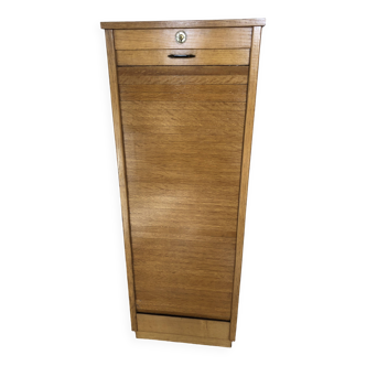 Wooden curtain filing cabinet