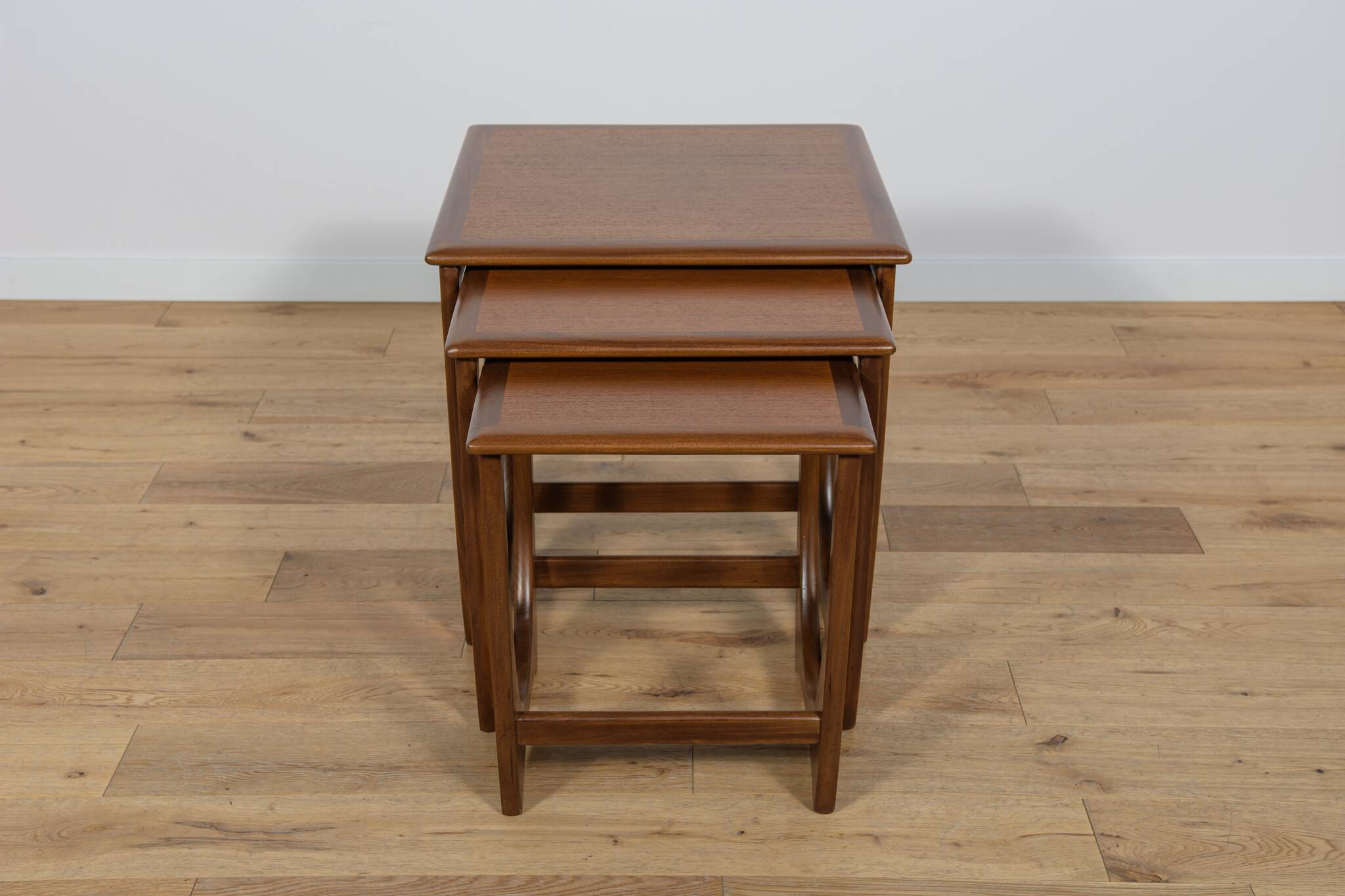 Mid-Century Teak Nesting Tables by V. Wilkins for G-Plan, United Knigdom, 1970s, Set of 3