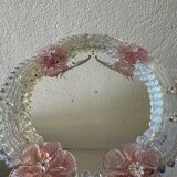 Murano glass psyche mirror from the 50s