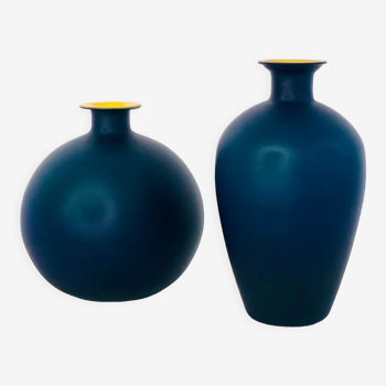 Vases en verre Murano dans le style de Carlo Moretti, Italie années 70