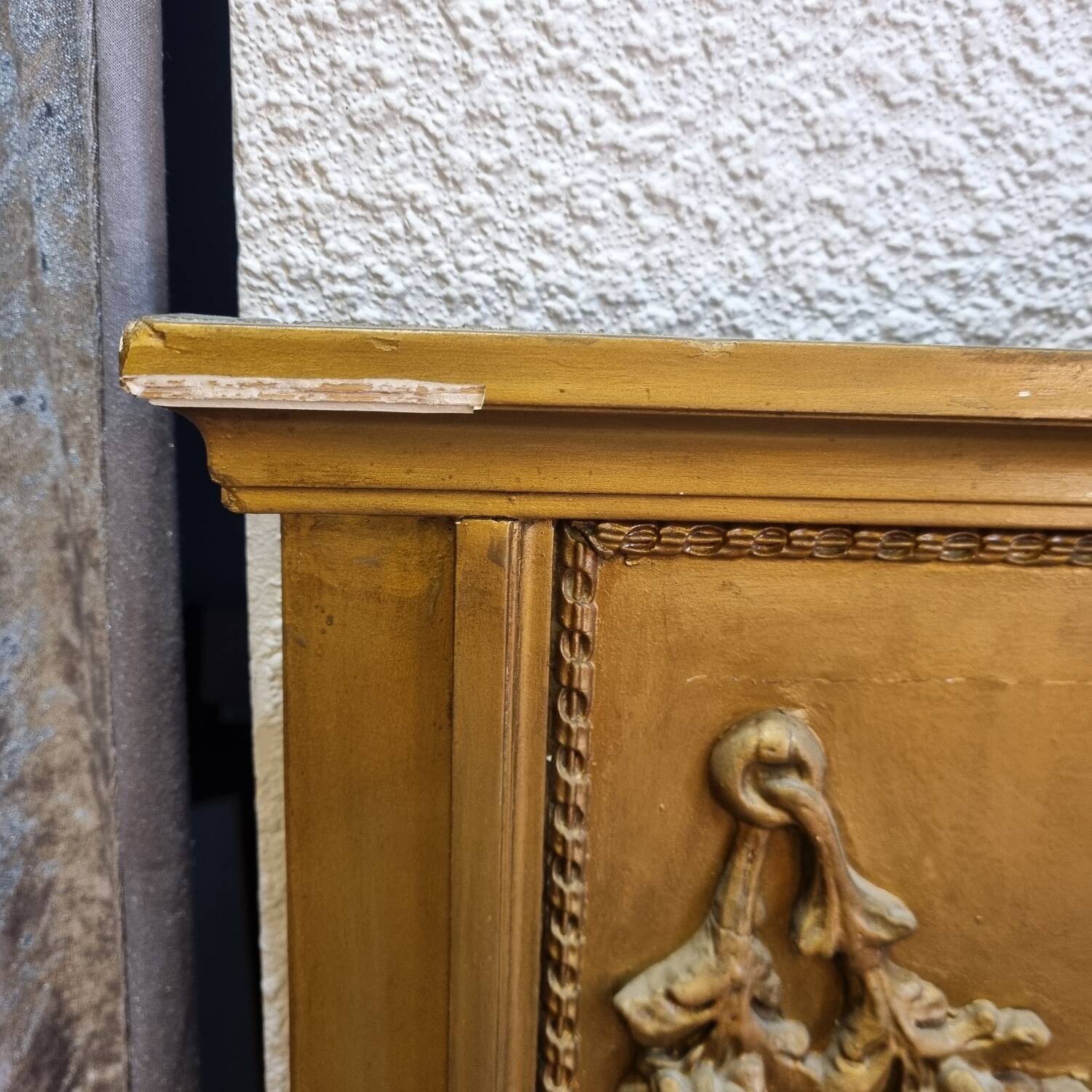 Louis XV Trumeau Mirror (142×81cm)