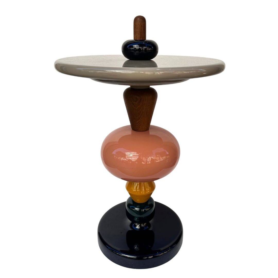 Side table "Shuffle MH1", Mia Hamborg for &Tradition, lacquered wood, 2010 – Denmark
