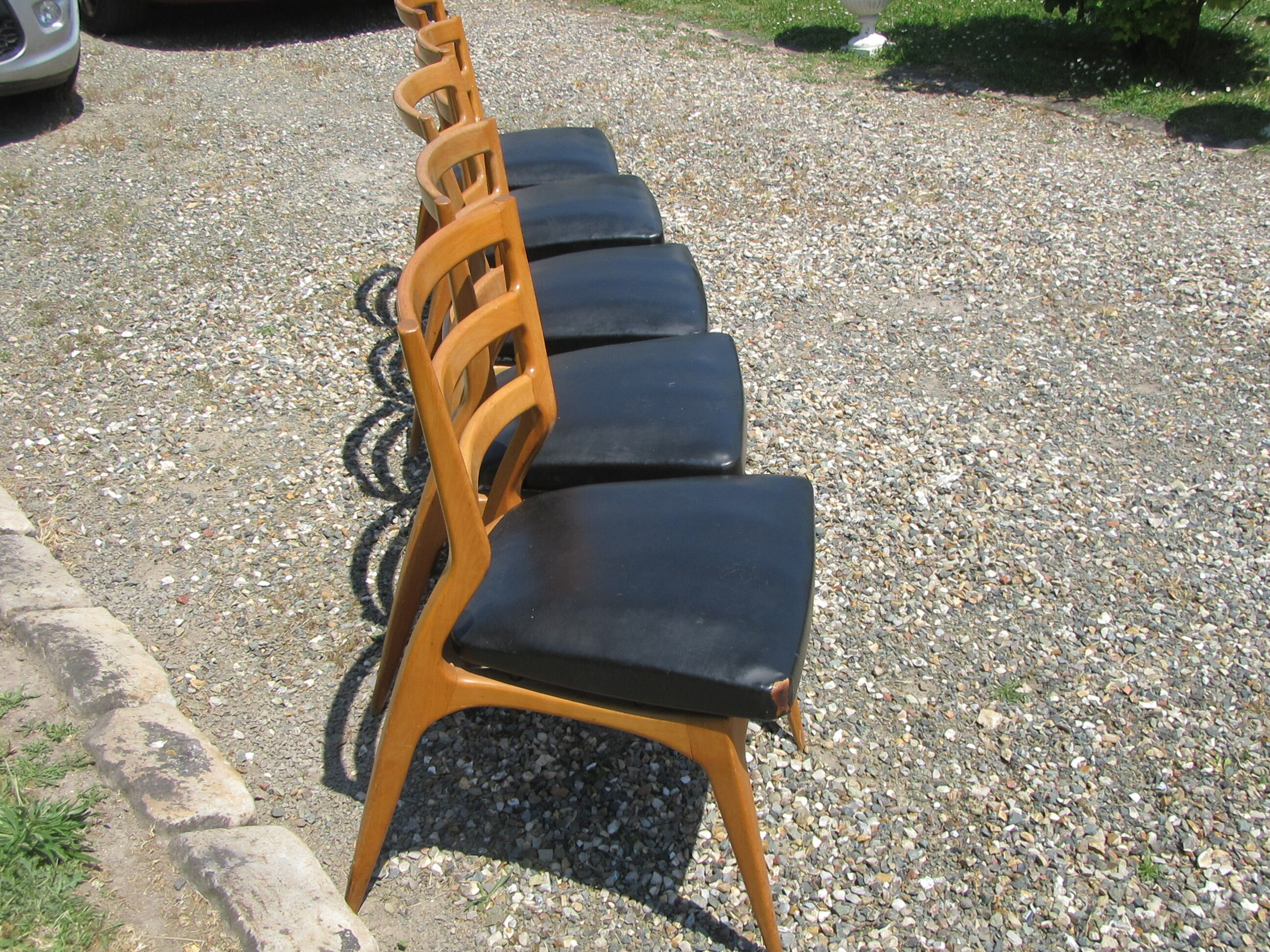 Vintage Scandinavian style chairs