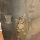 Portrait oil on canvas