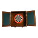 Wall mounted dartboard cabinet