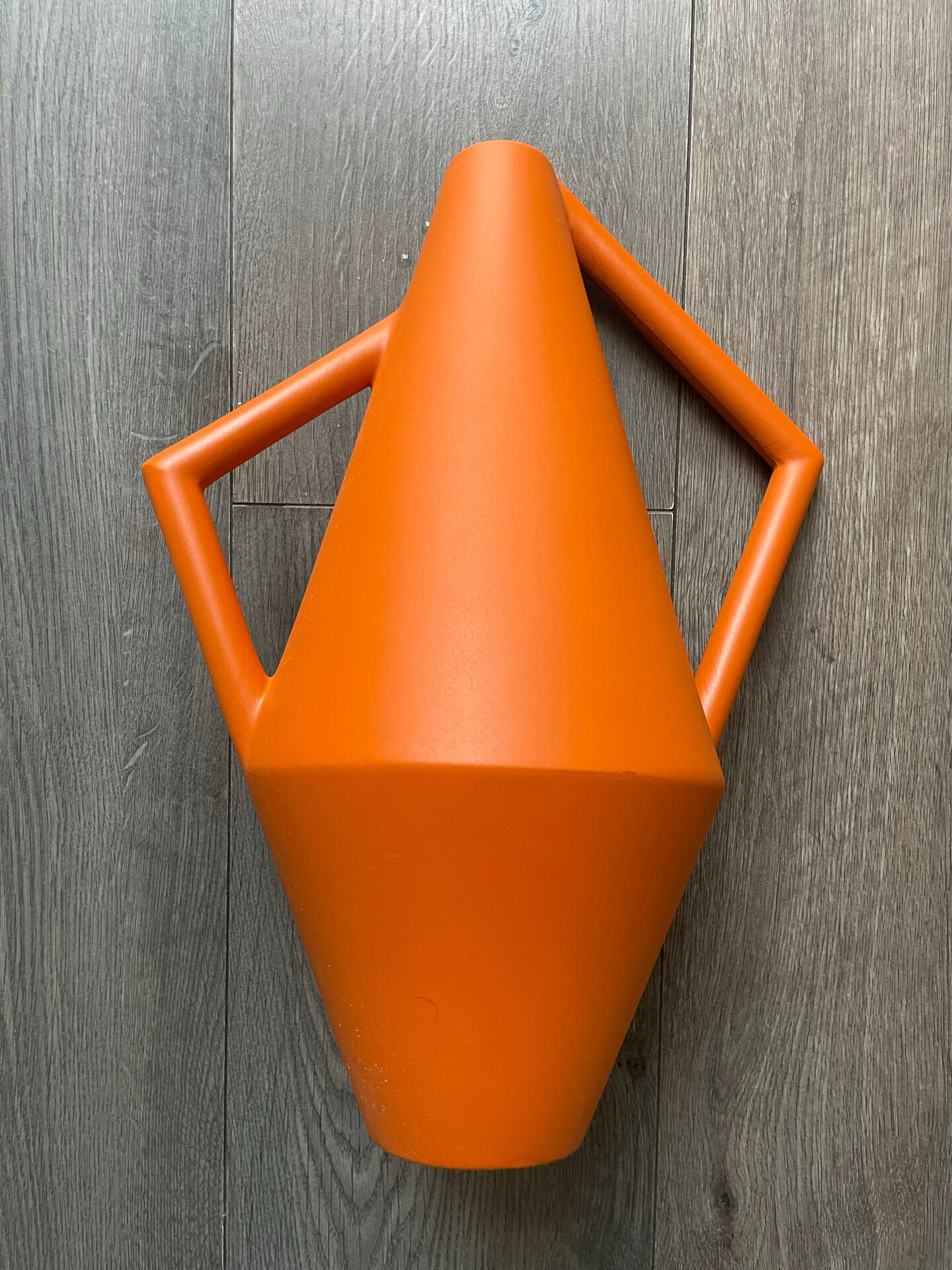 Large "Kora" vase by Studiopepe for Atipico – Orange ceramic