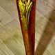 Round table style louis xv, marquetry of rosewood, possibility of extensions.