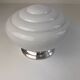 Antique applique or ceiling light in opaline art deco