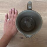 Pitcher, glazed stoneware broc