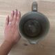 Pitcher, glazed stoneware broc