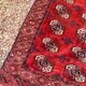 Pakistani Bukhara Carpet 152x118 Wool Mori Handcrafted Red Oriental