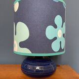 Vintage blue table lamp