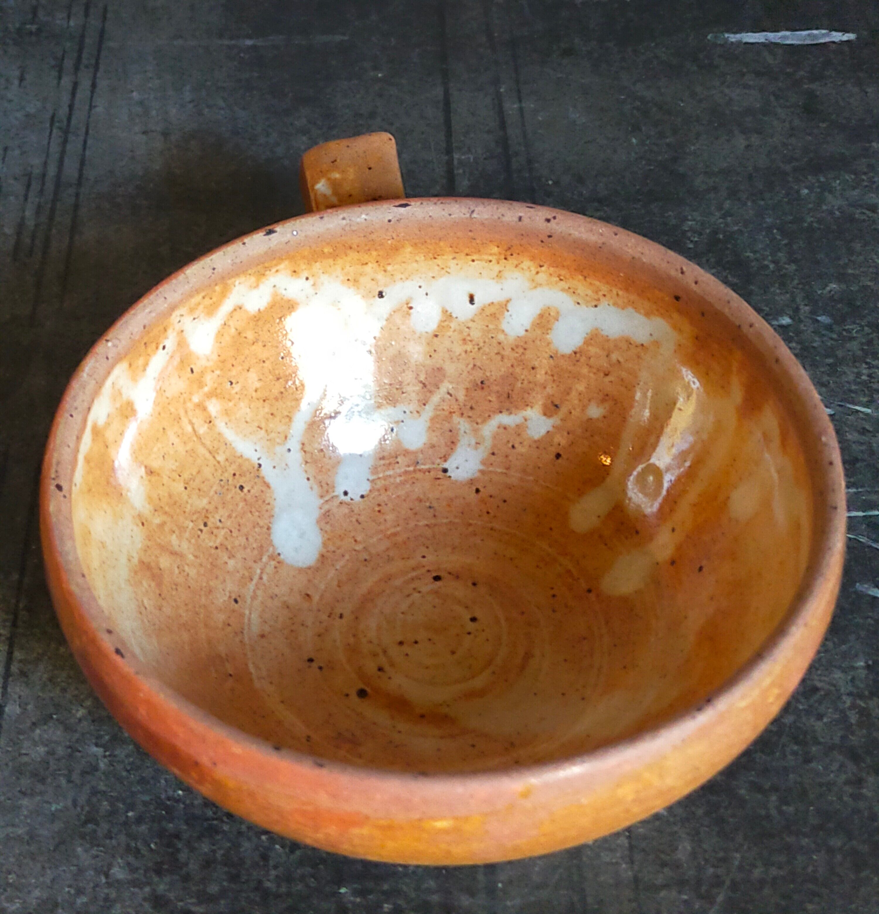 Three vintage marais sandstone bowls