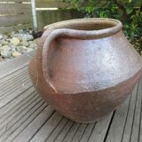 Terracotta flower pot with handle 30s 40s