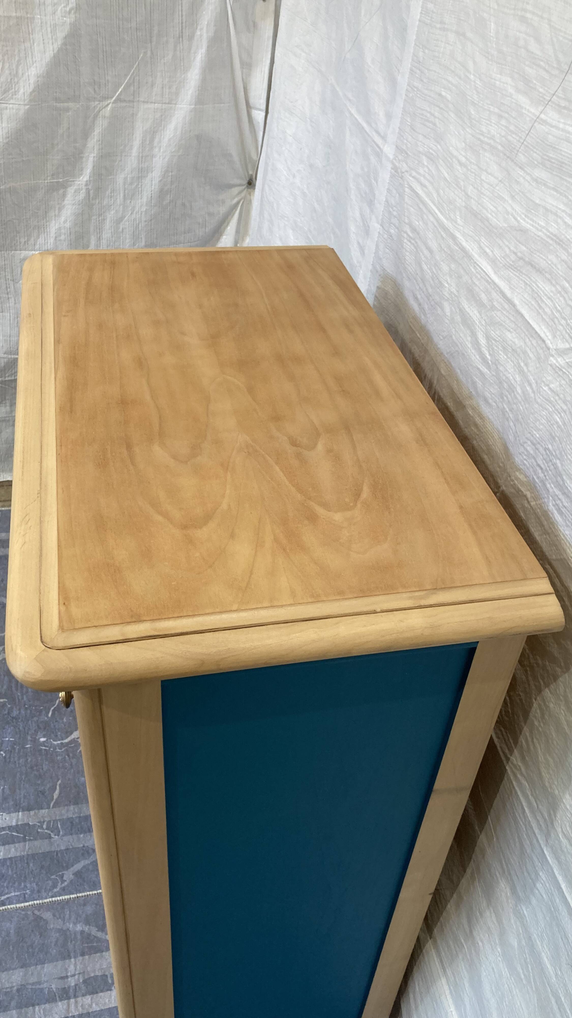 Refurbished wooden sideboard or entrance cabinet