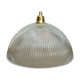 Vintage Holophane glass lampshade