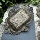 Large bronze Art Nouveau Jugendstil catchall tray
