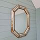 Venetian mirror with brass frames, 1970s-80s