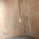 Antique patinated two-door cabinet