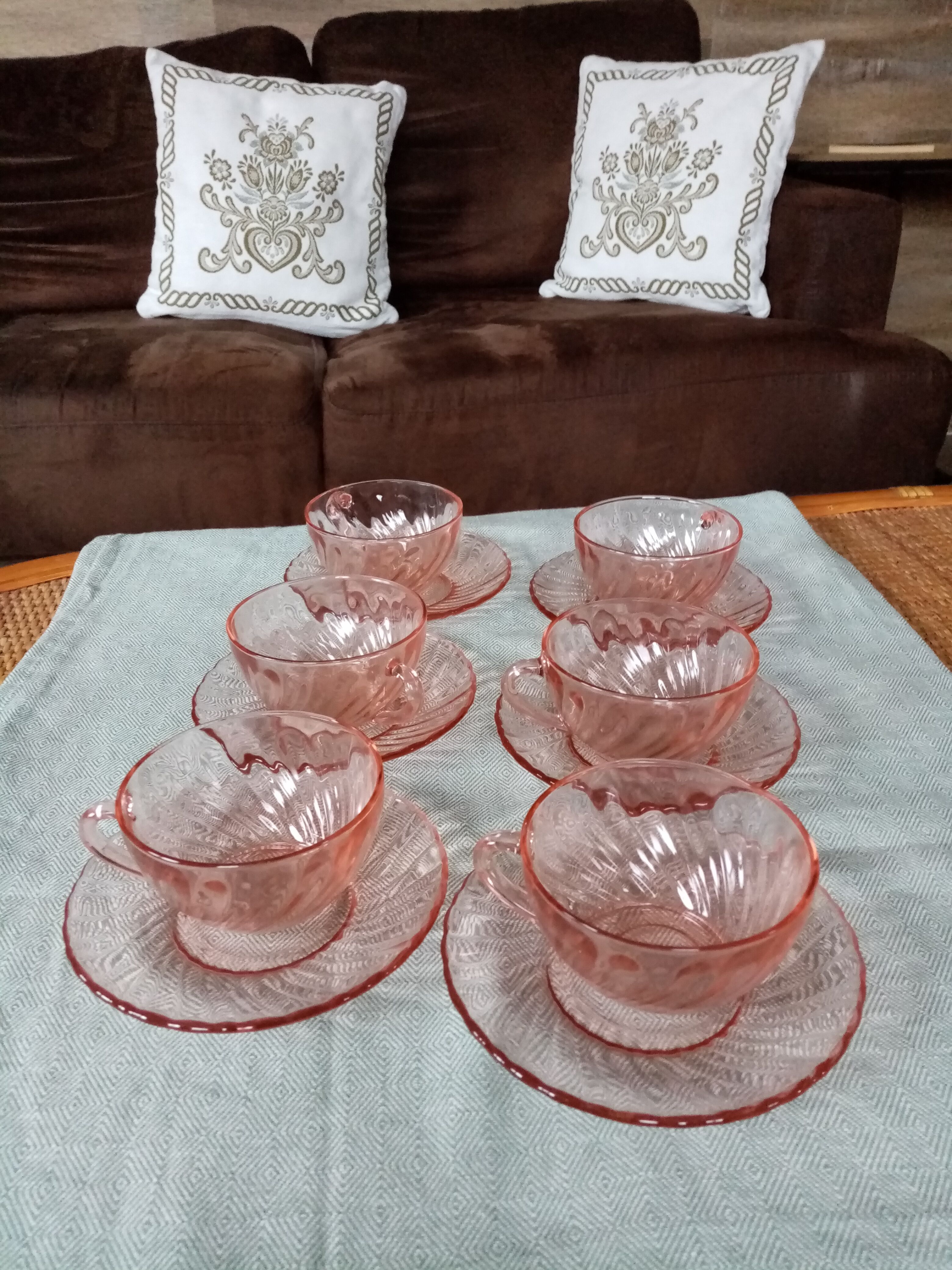 Rosaline cups and saucers