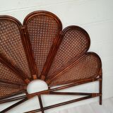 Rattan headboard and canning