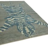 Turkish Handknotted Wool Tiger Rug  210 cm x 321 cm