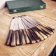 Coffret de 12 couteaux anciens