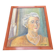 Painting Portrait of a woman – Oil signed Jean Dabreuze