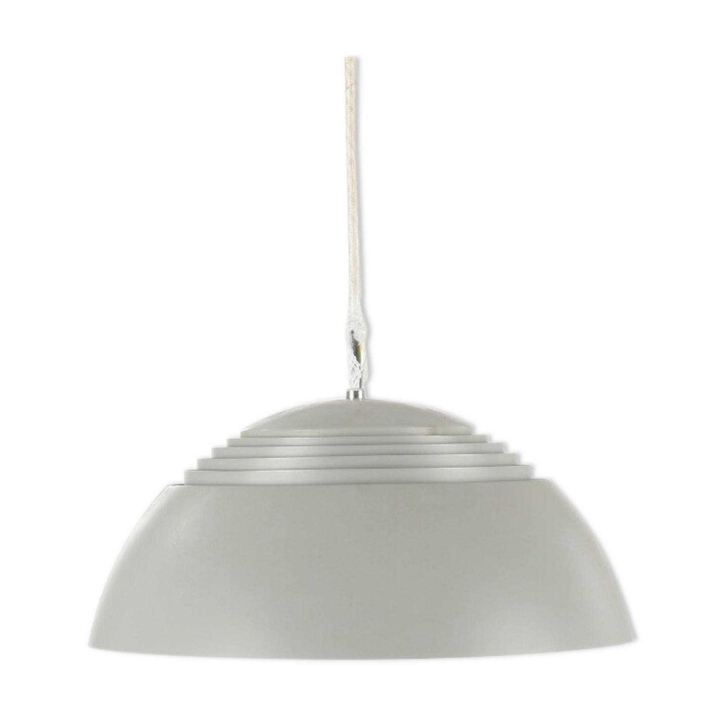 Suspension Arne Jacobsen grise