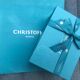 2 Christofle crystal glasses