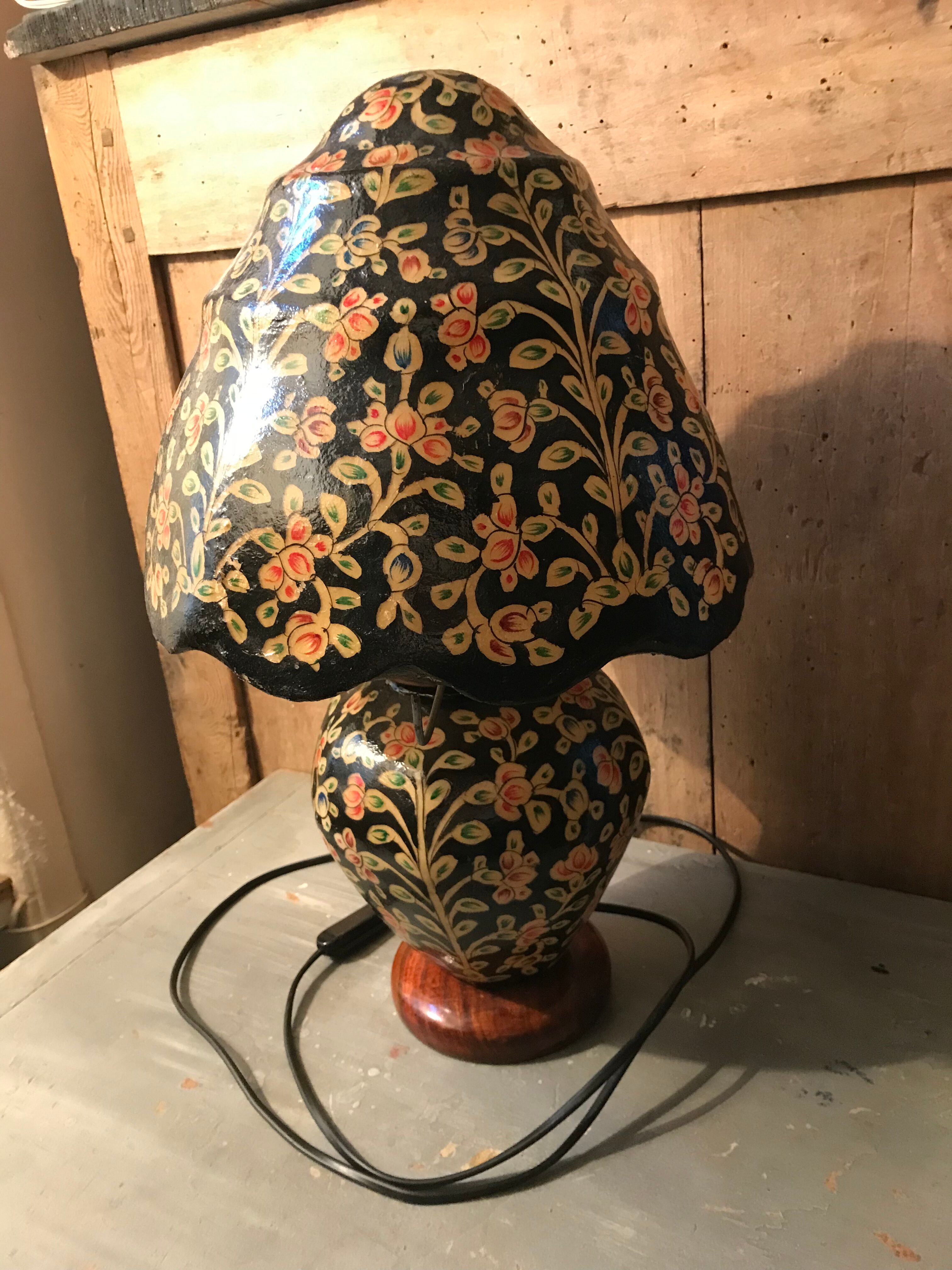 Vintage lamp from Pakistan
