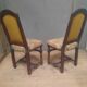 Pair of Louis XIII period chairs