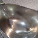 Superb silver-plated sauce boat by Christofle Malmaison, Aigle Empire