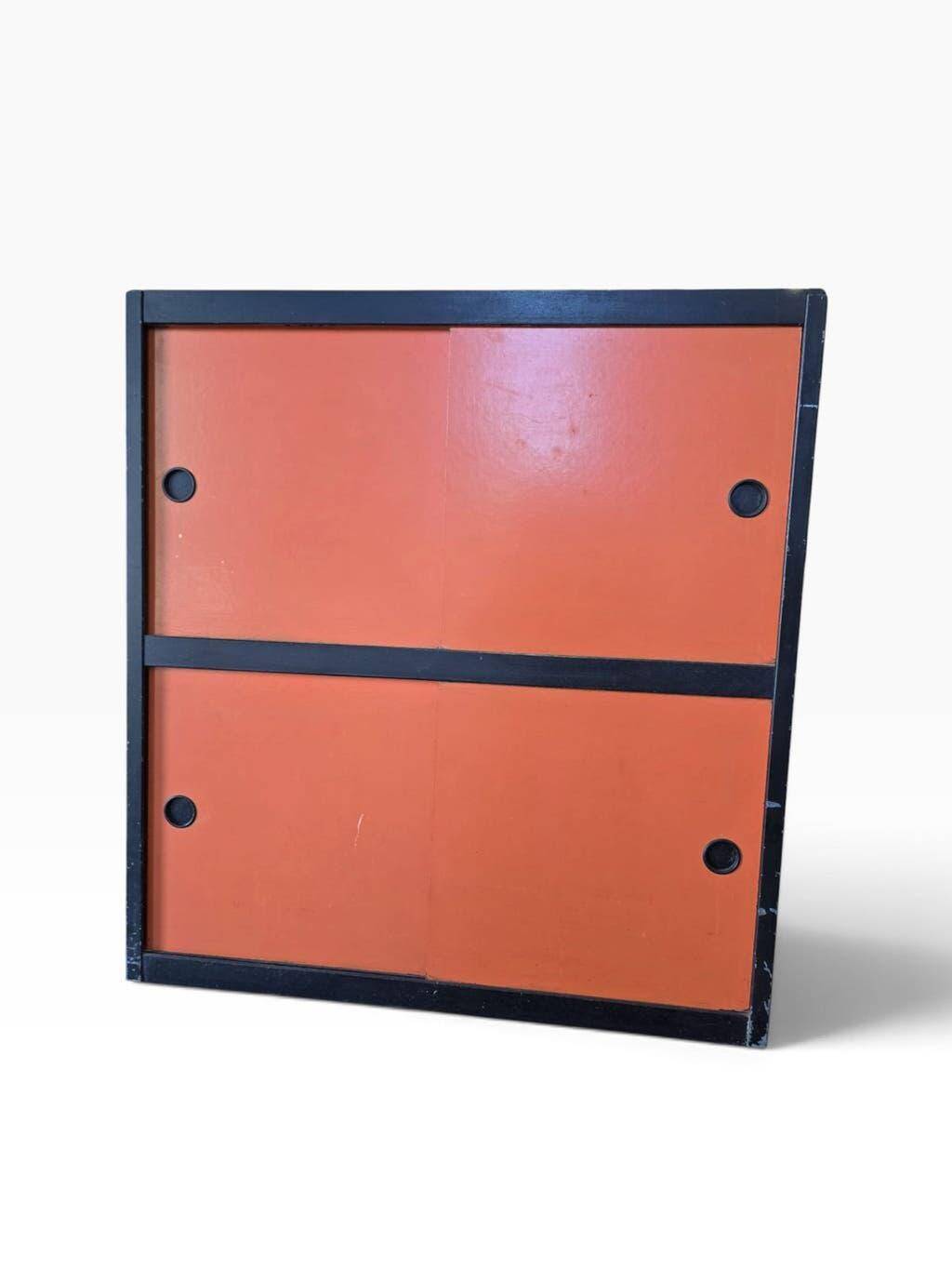 Vintage orange sliding door wardrobe kewlox